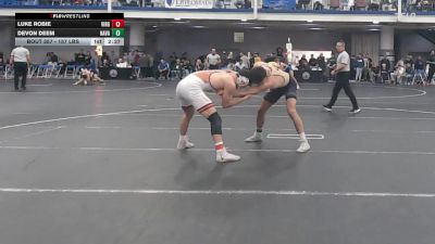 157 lbs Consi Of 32 #2 - Luke Robie, Virginia Tech vs Devon Deem, Naval Academy