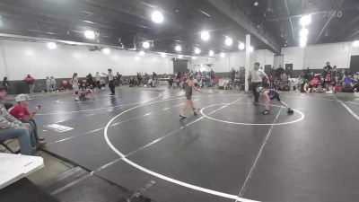 65 lbs Consi Of 8 #2 - Emrik Crandell, Mogollon vs Thatcher Lindsey, Carlsbad Combat WC