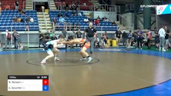 126 lbs Cons 64 #2 - Nathaniel Boreen, Wyoming vs Conor Goucher, Washington