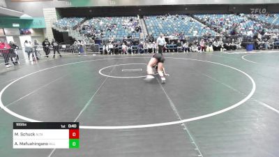 165 lbs Consi Of 4 - Madilyn Schuck, Alta vs Asinate Mafuahingano, Hillcrest