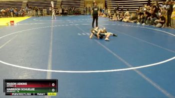 70 lbs Semis & 1st Wrestleback (8 Team) - Harrison Schuelke, Minneota vs Mason Adkins, Bemidji