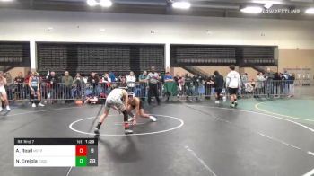 106 lbs Prelims - Andrew Reall, Maine Trappers MS vs Nick Orejola, Edge MS