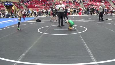 64 lbs Champ. Round 2 - Devin Holguin, Pratt Wrestling Club vs Liam Wiederien, Carroll Wrestling Club