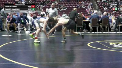 139 lbs First Round - Tripp Watson, Penns Valley vs Tanner Hamilton, Grove City