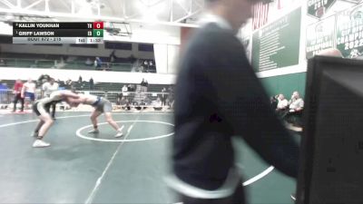 215 lbs 1st Place Match - Griff Lawson, El Dorado (Placentia) vs Kallin Youkhan, Trabuco Hills