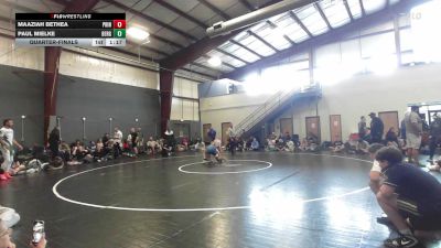 Quarterfinal - Maaziah Bethea, Princeton vs Paul Mielke, Bergenfield