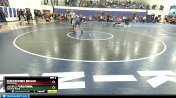 98 lbs Cons. Round 2 - Christopher Briggs, Pocatello vs Justus Peregrina, Coeur D Alene