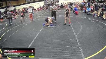 66 lbs Round 2 - Holden Holyfield, James Island Youth Wrestling C vs Jaxon Gleaton, Mighty Warriors