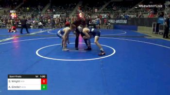 135 lbs Semifinal - Gage Wright, Patriot WC vs Aeoden Sinclair, Advance School Of Wrestling