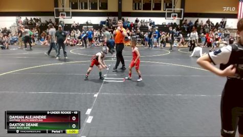 49 lbs Round 2 - Daxton Deane, Hard Rock Rams vs Damian Alejandre, Eastside Youth Wrestling