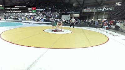 Girls 4A 135 lbs Cons. Round 5 - Tess Longoria, Sumner (Girls) vs Ashlie Marrufo, Auburn (Girls)