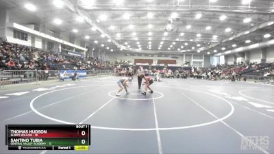 138 lbs Round 1 (3 Team) - Santino Tubia, Central Valley Academy vs Thomas Hudson, Sleepy Hollow