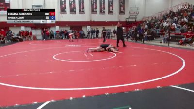 145 lbs Cons. Round 3 - Paige Allen, Eastern Oregon University vs Evelina Juzenaite, Unattached