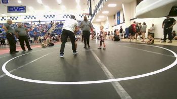 49 lbs Quarterfinal - Danger Welch, Claremore Wrestling Club vs Nova Miller, Skiatook Youth Wrestling