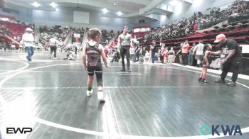 55 lbs Final - Amavi Cline, Coweta Tiger Wrestling vs Leonardo Hess, Verdigris Youth Wrestling