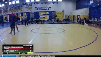 285 lbs Quarterfinal - Chafrantzley Dumesle, Poinciana vs Elijah Vansickle, Osceola (Kissimmee)