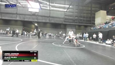 67 lbs Cons. Round 3 - Eliace Majka, Black Fox vs James Johnson, Maize Wrestling Club