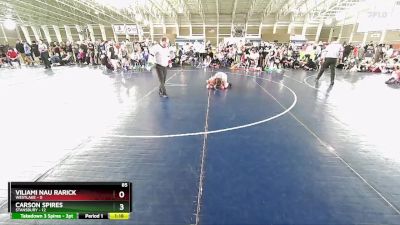 85 lbs Round 1 (4 Team) - Viliami Nau Rarick, Westlake vs Carson Spires, Stansbury