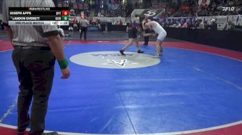6A 215 lbs 3rd Place Match - Landon Everett, Gulf Shores vs Joseph Apps, Spanish Fort
