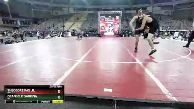 195 lbs Semifinal - Theodore Pax Jr., MN vs Deangelo Sardina, WI