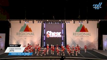 Cheer Station - Jets [2024 L2 Youth - D2 - Medium Day 1] 2024 The Southwest Regional Summit