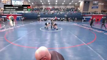 106 lbs Round 1 - Sebastian Clark, Austin Lake Travis vs Tyson Braud, Cedar Park