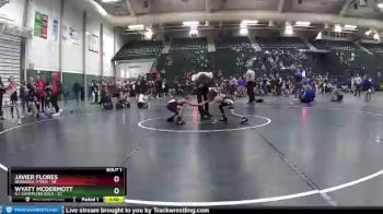 60 lbs Finals (2 Team) - Javier Flores, Nebraska Titans vs Wyatt McDermott, G.I. Grapplers Gold