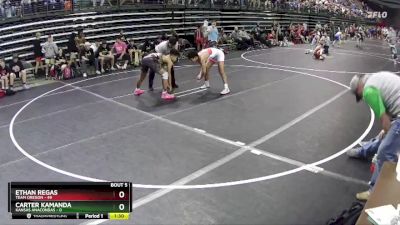 132 lbs Round 2 (6 Team) - Ethan Regas, Team Oregon vs Carter Kamanda, Kansas Anacondas