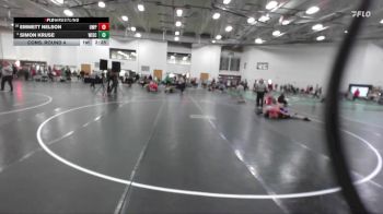 141 lbs Cons. Round 4 - Emmett Nelson, UW-Parkside vs Simon Kruse, Wisconsin