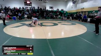 120 lbs 3rd Place Match - Thomas Egley, Great Bridge vs Luke Hamilton, First Colonial