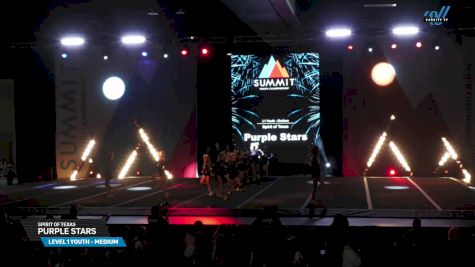 Spirit of Texas - Purple Stars [2025 L1 Youth - Medium Day 2] 2025 The Youth Summit