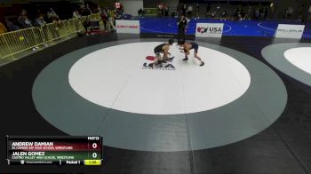 126 lbs Champ. Round 1 - Jalen Gomez, Castro Valley High School Wrestling vs Andrew Damian, El Camino SSF High School Wrestling
