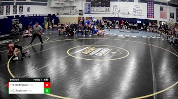 121 lbs Champ. Round 2 - Drew Rastatter, Girard Hs vs Micah Rodriguez, Northwestern Hs