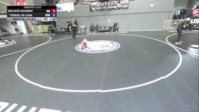 62 lbs Cons. Round 3 - Malachi Navarro, Redwood Wrestling Club vs Ezekiel De Luna, Daniel Cormier Wrestling Club
