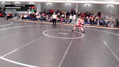 155-158 lbs Round 2 - Declan York, Barr vs Rowen Seitsinger, Broken Bow
