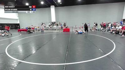 100 lbs Ben Kinney, Pennsylvaniia Red vs Dylan Stubbs, Team Utah