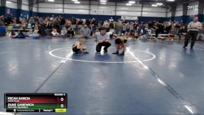 49-53 lbs Round 5 - Duke Sankwich, Fighting Squirrels vs Micah Garcia, Kuna Klub