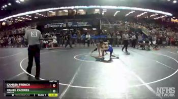 2A 113 lbs Semifinal - Vaniel Caceres, Lincoln vs Camren French, Charlotte Hs