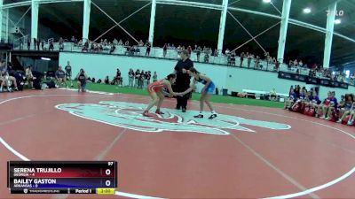 97 lbs Round 1 (6 Team) - Serena Trujillo, Georgia vs Bailey Gaston, Arkansas