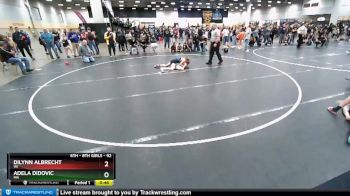 92 lbs Quarterfinal - Adela Didovic, MN vs Dilynn Albrecht, WI