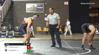 165 lbs Consolation - Jake Stefanovich, Penn vs Kiran Srikanth, Brown