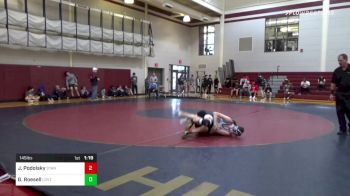 145 lbs Round Of 32 - Jake Podolsky, St. Anthony's vs Garrett Roesell, Lovett