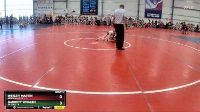 80 lbs Rd# 2 10:30am Friday - Garrett Whalen, PA Gold vs Wesley Martin, Nebraska Elite