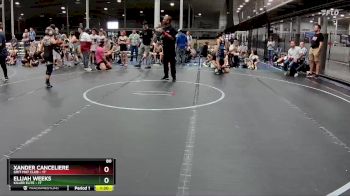 80 lbs Placement (4 Team) - Elijah Weeks, Killer Elite vs Xander Canceliere, Grit Mat Club