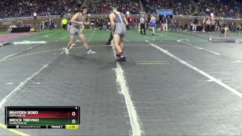 D1-175 lbs Semifinal - Brayden Bobo, Hartland HS vs Brock Trevino, Clarkston HS