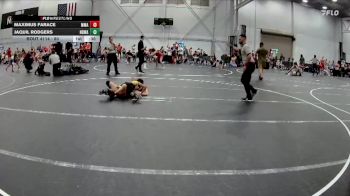80 lbs Round 3 - Jaquil Rodgers, Northern Delaware Wrestling Academy vs Maximus Farace, Mayfield Mat Academy