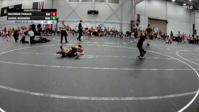 80 lbs Round 3 - Jaquil Rodgers, Northern Delaware Wrestling Academy vs Maximus Farace, Mayfield Mat Academy