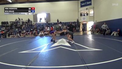 160 lbs Cons. Round 4 - Mya Willis, Missouri Valley vs Vida Boskovic, Southern Oregon University