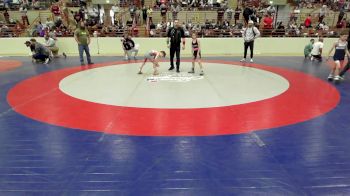 60 lbs Consi Of 8 #2 - Karson Oneal, Sonoraville High School Wrestling vs Charleigh Richardson, The Storm Wrestling Center