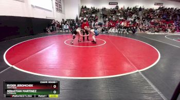 157 lbs Champ. Round 1 - Sebastian Martinez, Lutheran vs Ryder Jeromchek, Vista Peak